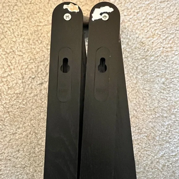 Black Wooden Expandable Accordion style Wall Mounted Rack 7 Hooks - Picture 6 of 12